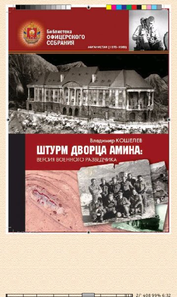 В.Кошелев. Штурм дворца Амина