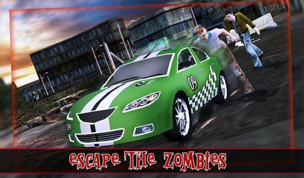 Zombie Escape Driving 3D v1.1 [Mod Money