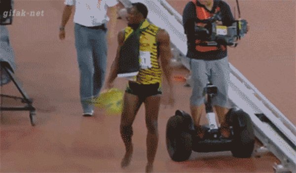Ямайский спринтер Усейн Болт