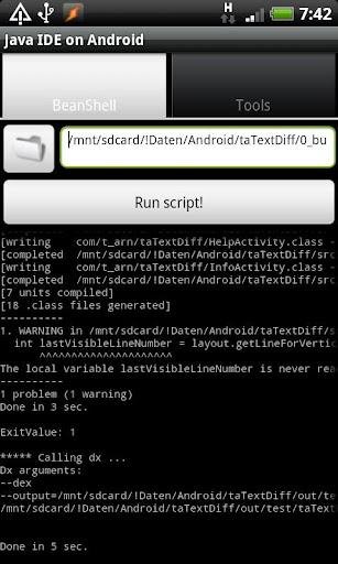 JavaIDEdroid 1.4.1