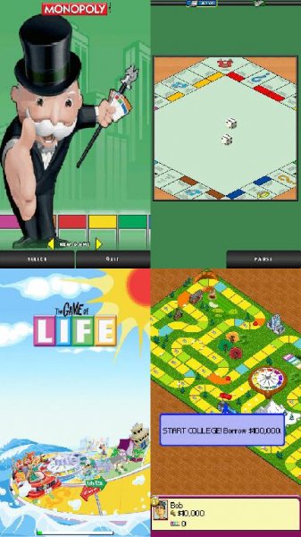 Monopoly and Game of Life Combo 360x640