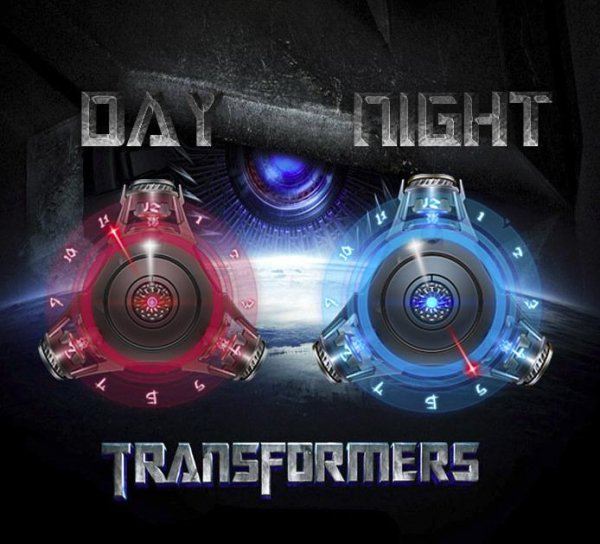 Transformers clock