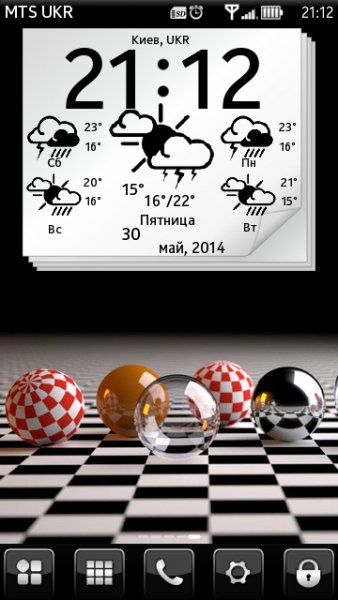 Mod Icons Weather WeatherClock v.39 By Vitan04