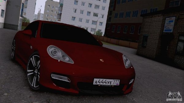 Porsche Panamera для GTA San Andreas