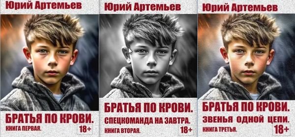 Юрий Артемьев Братья по крови. Книги 1-3