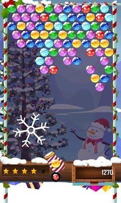 bubble shooter christmas hd