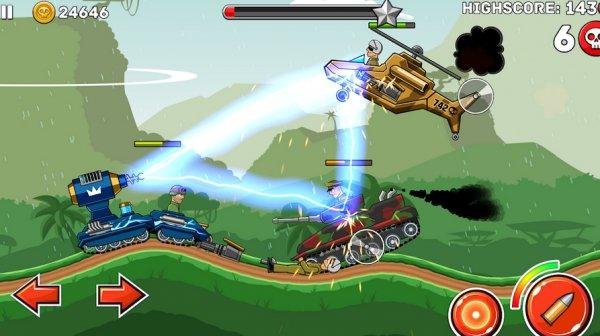 Hills of Steel 2.0.1 мод