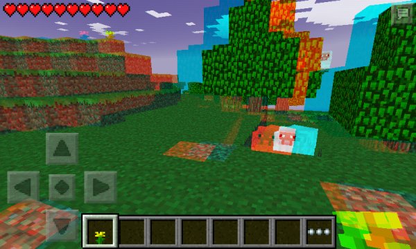 minecraf 3D (stereo glasses)