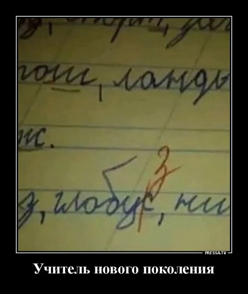 Вот такие бывают учителя...