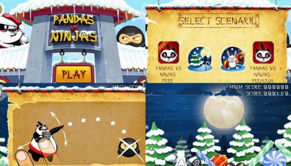 Pandas vs Ninjas Eastern Snow