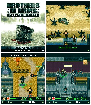 Brothers In Arms Earned In Blood Sams 128x160