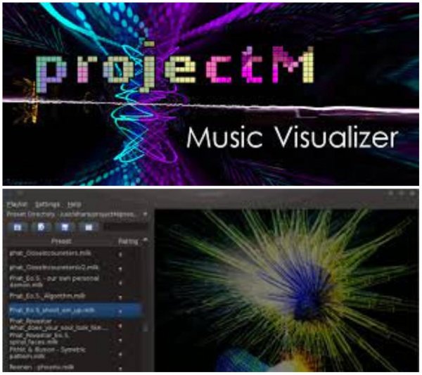 Music Visualizer-projectM 7.6 Mod-Pro-by-vadj