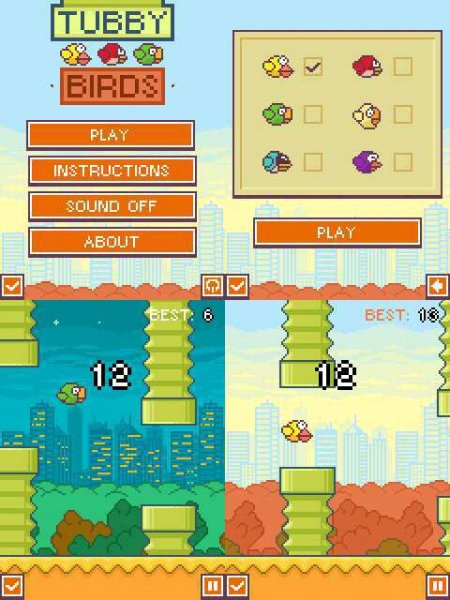 Tubby Bird 128x160