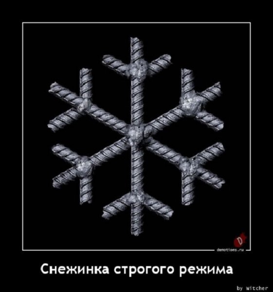 Снежинка строгого режима