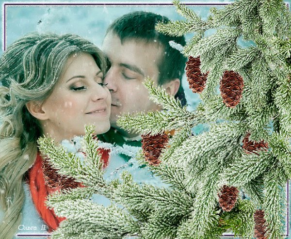 сНежный поцелуй