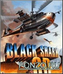 Вlack shark 3d RU Нокиа SЕ 240x320
