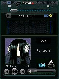 Скин на PowerMP3 v1.16-1.18 Aimp 2 Mix
