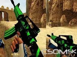 m4a1 adidas green