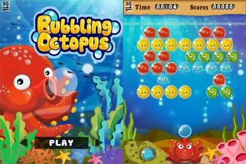 Bubbling Octopus 320x240 E72