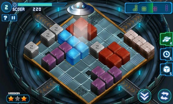 Тетрис Космические 3D Blocks v1.0