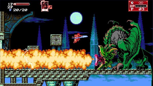 Bloodstained Curse of the Moon 2 (Castlevania)