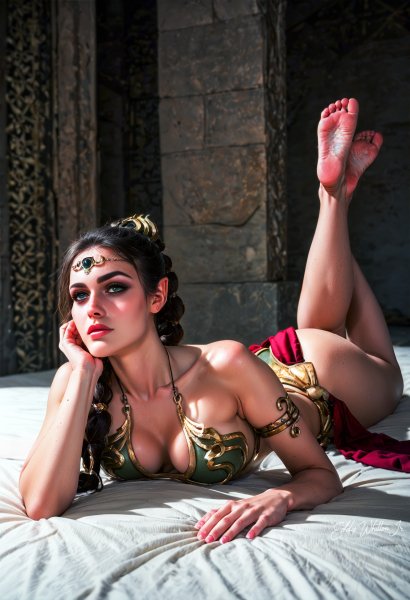 Shadowheart, Slave Leia Cosplay