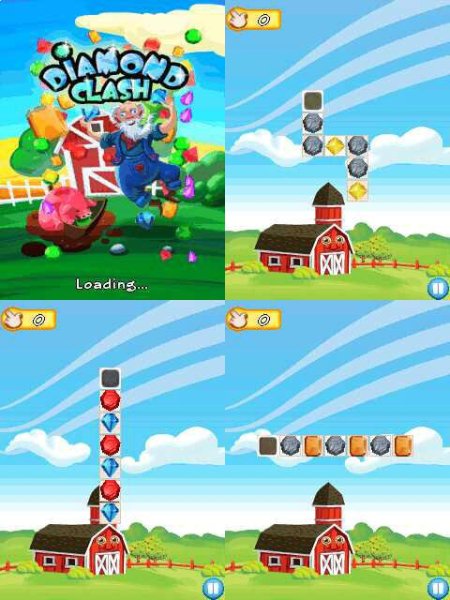 Diamond Clash 240x320 6280