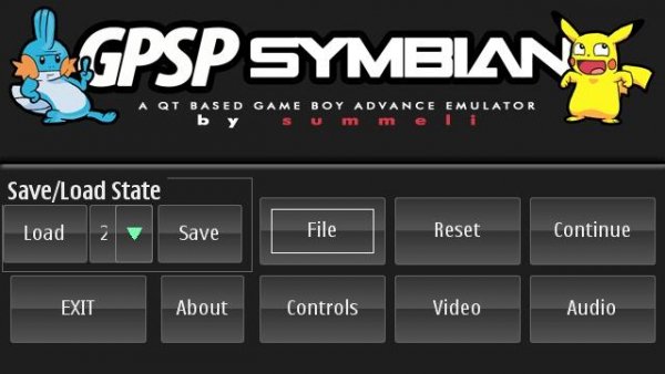 gpSP для Symbian ^3 Anna