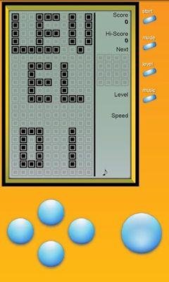 brick game retro type tetris