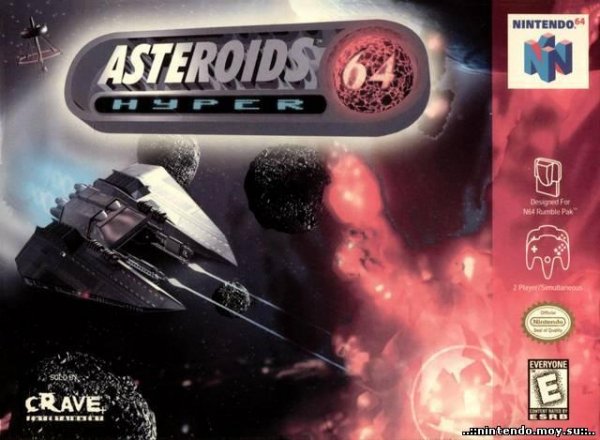 Asteroids Hyper 64.(N-64)