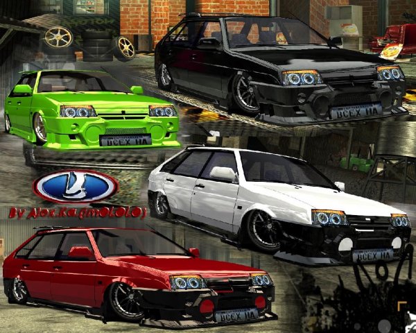 NFSMW ВАЗ2109(Лада Спутник)(RecolorampTu