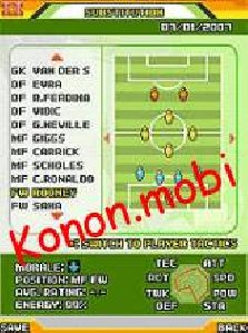Real Football Manager 2008 Nokia s40v3 128x160