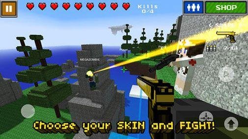 pixel gun 3d minecraft style
