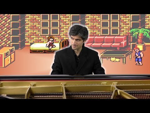 Gabb - Double Dragon  Ending piano