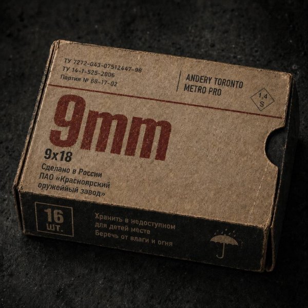 Andery Toronto &amp; METRO PRO - 9mm