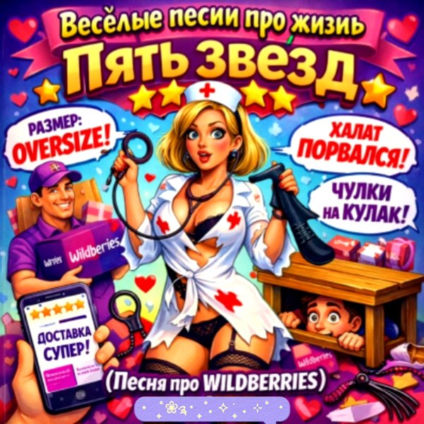 Веселые песни про жизнь - Пять Звёзд (песня про WILDBERRIES)/2о26