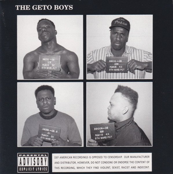 Geto Boys - The Geto Boys (Album, 1990)