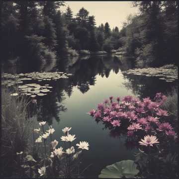 Айрис - Лилии цветут