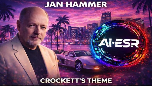 Jan Hammer - Crockett's Theme /AI-ESR Cover 2026
