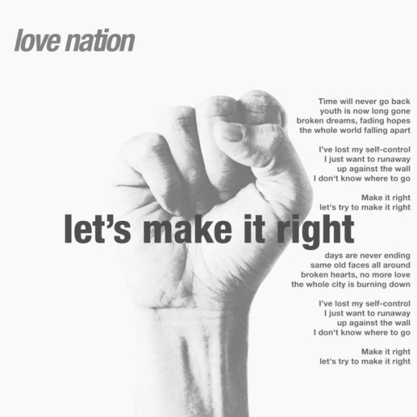 Love Nation - Let's Make It Right (Bedroom Disko Remix)