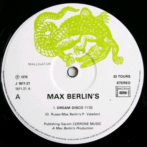 Max Berlin's - Dream Disco