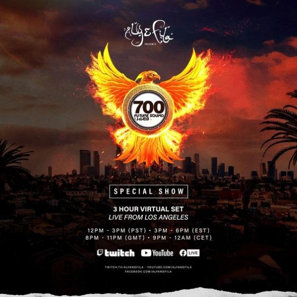 Aly and Fila Presents - Sound Of Egypt EP 700 3 hour Virtual Live Stream From Los Angeles (05 05 2021)