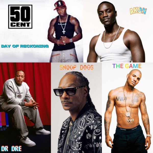 50 Cent &amp; Akon &amp; Dr. Dre &amp; Snoop Dogg &amp; The Game - #Day Of Reckoning