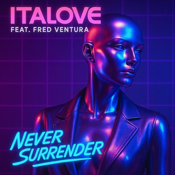 ITALOVE feat. Fred Ventura - Never Surrender (Synthwave Radio 2025)