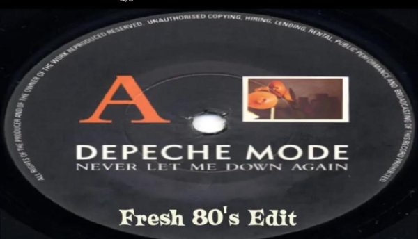 Depeche Mode - Never Let Me Down Again (Fresh 80's Edit 2022)