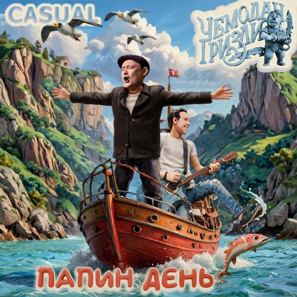 Чемодан Гризли/Casual - Папин день
