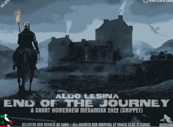 Aldo Lesina &amp; by Sabu - End Of The Journey (A Short Homebrew MegaMixx Snippet New Gen Italo Disco 2022)