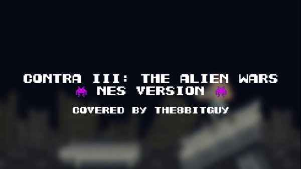 The8BitGuy - Tearing Up The Turnpike (Stage 2) (from Contra III: The Alien Wars) - covered by the8bitguy