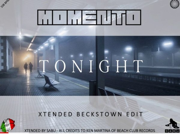 Momento &amp; by Sabu - Tonight (Xtended Beckstown Edit New Generation Italo Disco 2023)