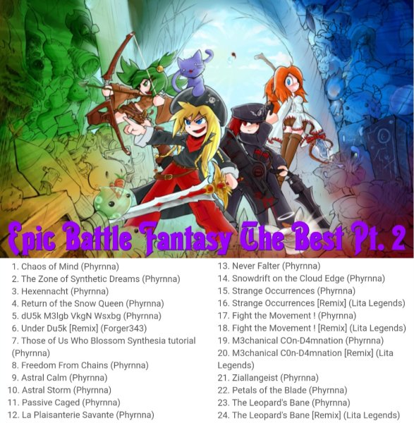 Kupo Games - Epic Battle Fantasy: The Best Pt. 2 (Combined by Genok96)
